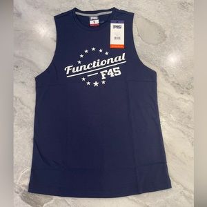 Men’s F45 functional star tank, NWT